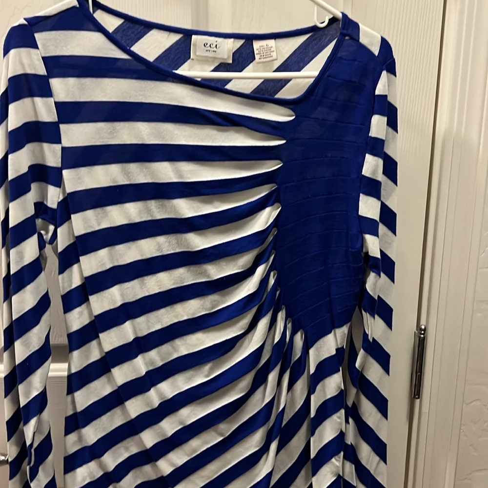 Eci blouse sz L